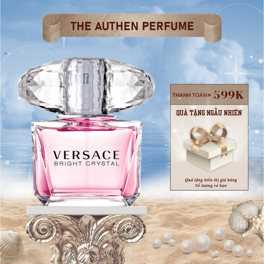 10ml Versace Bright Crystal - Nước hoa nữ | The Authen Perfume