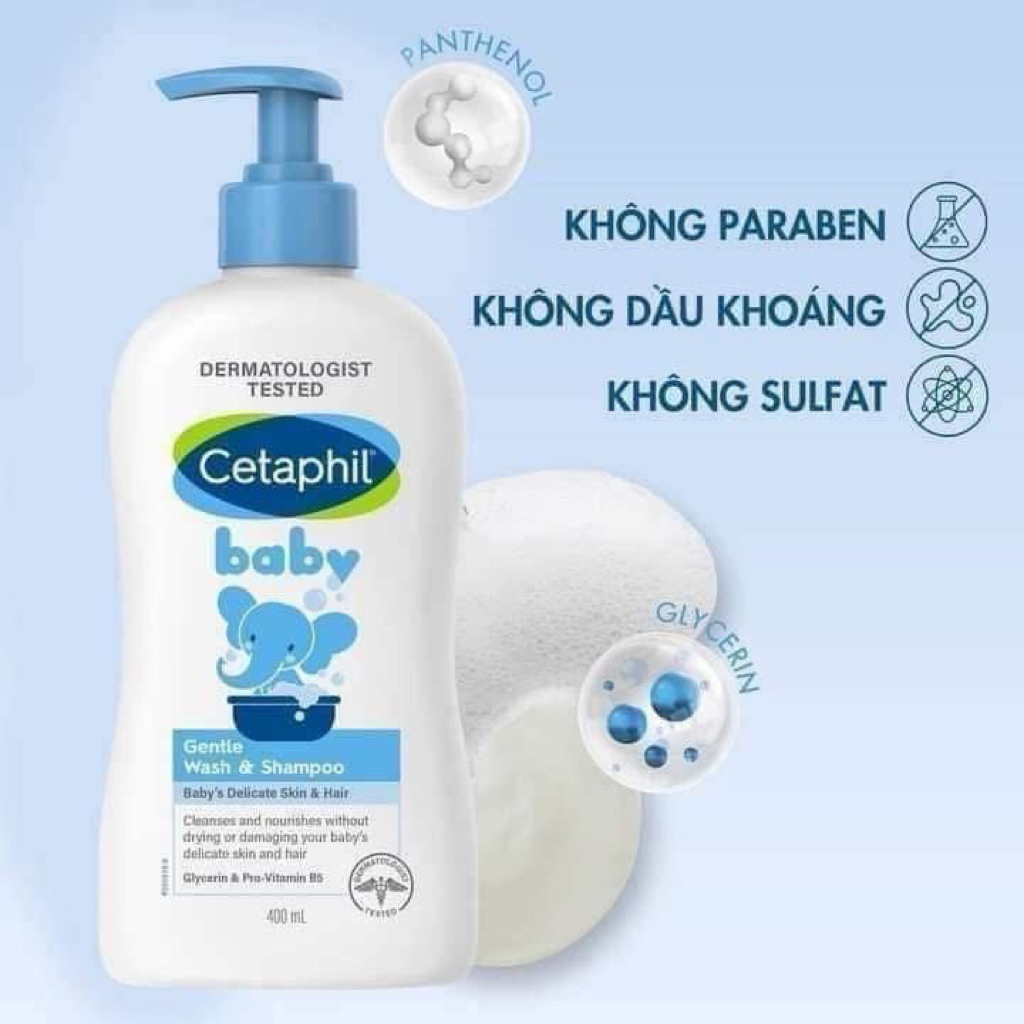 sữa tắm cetaphil baby