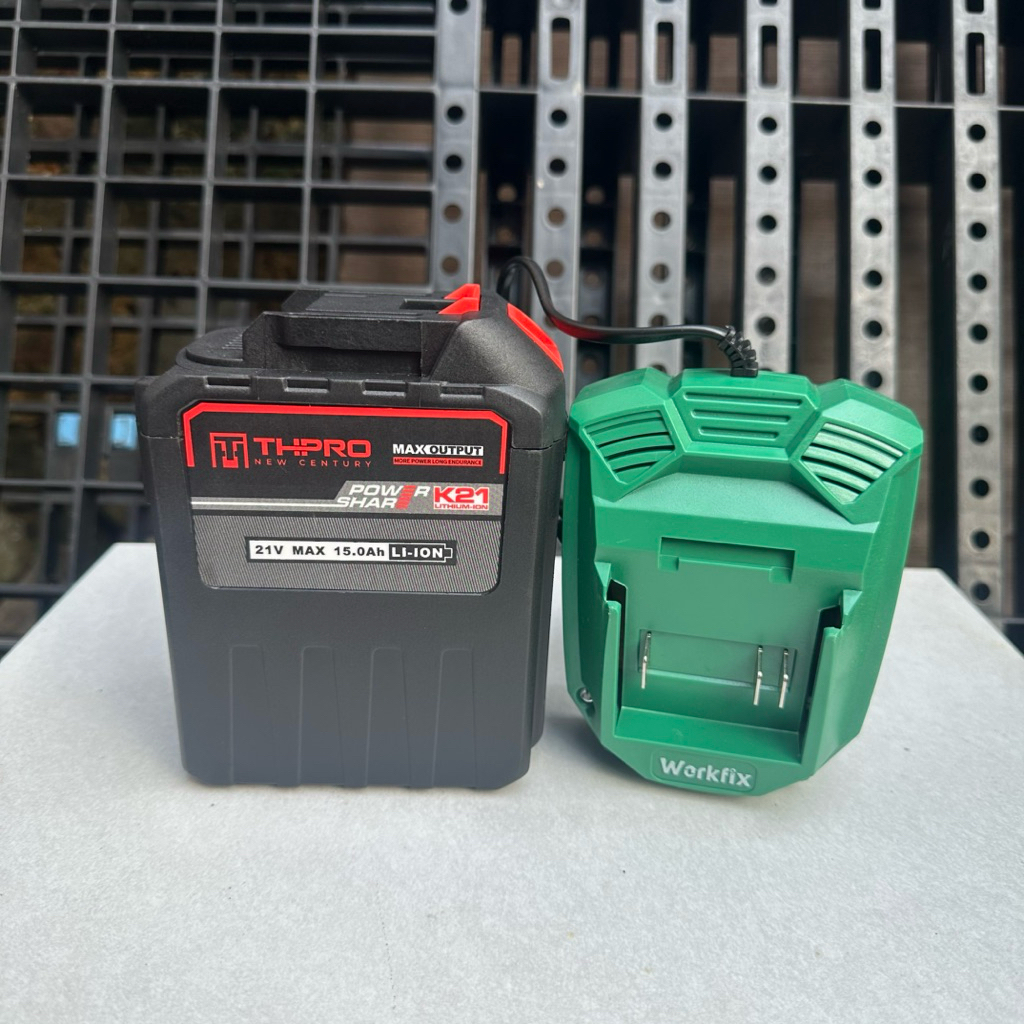 Pin Hệ M21 THPRO - 30 Cell 15Ah mạch 8fes Dung Lượng Cao, Chân Pin Phổ Thông 4cm, Có Đèn Báo Pin