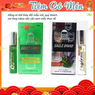 DẦU GIÓ XANH CON Ó DẠNG CHAI LĂN 8ML