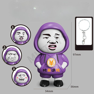  Đồ Chơi Móc Khoá Thay Đổi Biểu Cảm Khuôn Mặt Siêu Hài Hước Búp Bê Thay Đổi Khuôn Mặt Ngộ Nghĩnh 