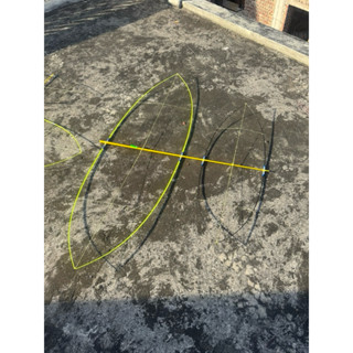  Khung diều mẹ bồng con 2m khung thẳng đã được làm hoàn thiện 