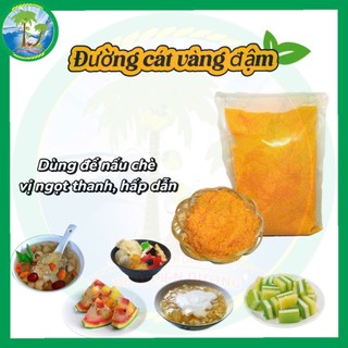 [2 KG ] Đường cát vàng đậm nhất / màu vàng nghệ