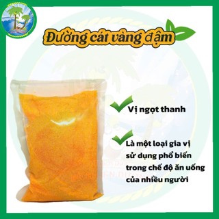 [2 KG ] Đường cát vàng đậm nhất / màu vàng nghệ