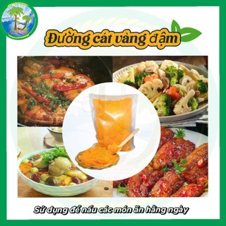 [2 KG ] Đường cát vàng đậm nhất / màu vàng nghệ