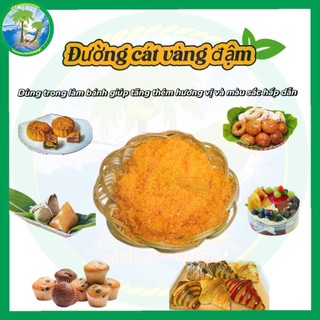 [2 KG ] Đường cát vàng đậm nhất / màu vàng nghệ