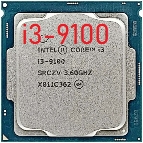 cpu pc i3 9100 / i3  9100F / i3 9100T /..chạy main h310 đến z390 socket 1151v2  tặng keo tản nhiệt