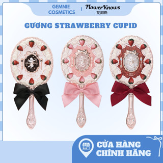  Gương Cầm Tay Lớn FLOWER KNOWS Strawberry Cupid 