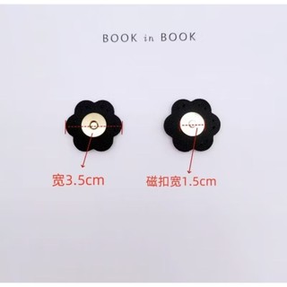 Nút Hít Trang Trí Túi Ví Handmade  ( 2 cái )