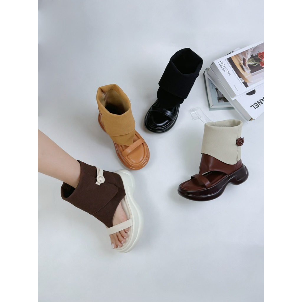 B05_Boôt  độn đế sang chảnh lượn sóng hot trend_HT shoes