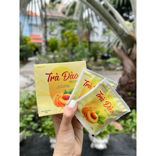 Trà đào plus+ (Hộp 15 gói có tặng thanh đường)