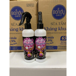 Combo 2 chai xịt thom vải,xit thom quần áo 300ml