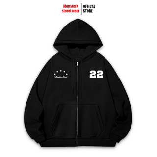  Áo hoodie ZIP Going nam nữ form rộng thu đông nỉ bông Local Brand Monster X Street 