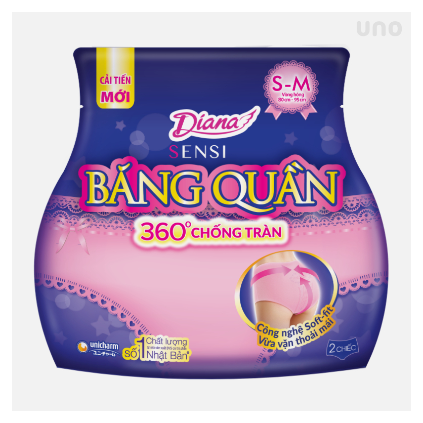Băng quần Diana Sensi 360 Độ Chống Tràn