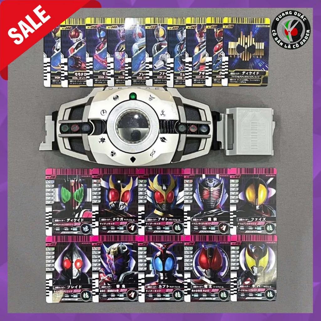 [SALE] [ĐỌC KỸ MÔ TẢ] Mô hình đồ chơi chính hãng DX Decadriver 2009 - Kamen Rider Decade