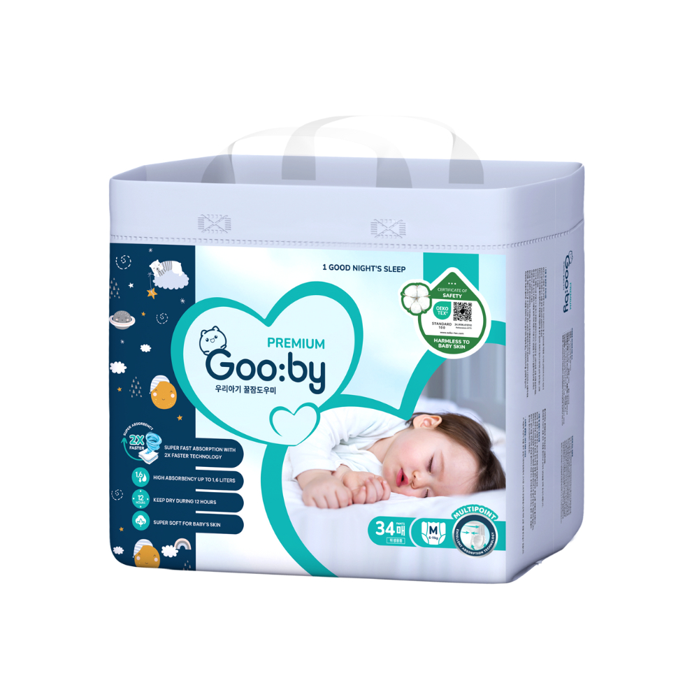Bỉm - Tã quần Gooby ban ĐÊM Premium đủ size M/L/XL/XXL/XXXL cho bé