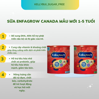 [Chính hãng/bill air] Sữa enfagrow canada mẫu mới 1-5 tuổi