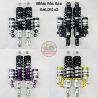  Giảm Xóc Sau BALOK V2 CNC Phuộc Balok v2 Bình Dầu Ngược dành cho xe điện xe máy dài 29-32cm 1 Đôi  