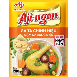 Combo 10 gói Hạt nêm Aji-ngon Gà 200g