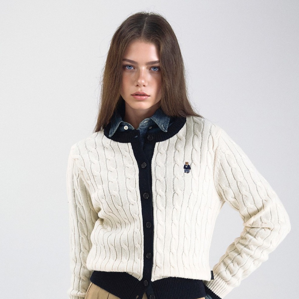 Áo Cardigan WHO.A.U Steve Cable Cardigan_WHCKF4901F | BigBuy360 - bigbuy360.vn