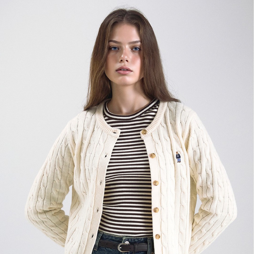 Áo Cardigan WHO.A.U Steve Cable Cardigan_WHCKF4901F | BigBuy360 - bigbuy360.vn