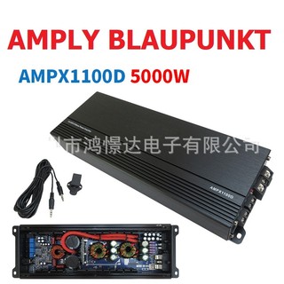 Âm Ly BLAUPUNKT 1 Kênh Loa Sub Hơi - Amply MONO BLOCK 1 Channels Class D Max 5000W Cho Ô Tô 12V