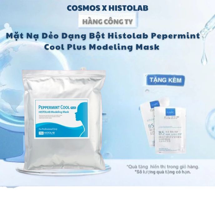 Mặt Nạ Dẻo Bạc Hà Dạng Bột Histolab Pepermint Cool Plus Modeling Mask làm dịu da 1000g