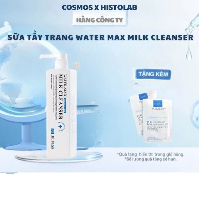 [HISTOLAB] Sữa tẩy trang cân bằng độ ẩm Histolab Water Max Milk Cleanser 1200ml