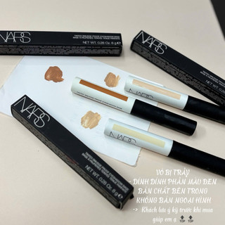 Kem Che Khuyết Điểm Thâm Mắt NARS Tinted Eyeshadow Base 8g – Giữ màu lâu, chống trôi – 2242 Light/2243 Medium (full box)