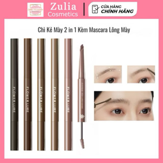 [FLOWER LURE] Bút Chì Kẻ Mày Hai Đầu Flower Lure Chống Nước Lâu Trôi Bút Kẻ Mày
