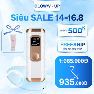 Máy Triệt Lông Toàn Thân Đa Năng Mini Tẩy Lông Vĩnh Viễn 5 Cấp Độ Trẻ Hóa Da Máy Wax Lông Mặt Body Bikini Vô Hạn Xung