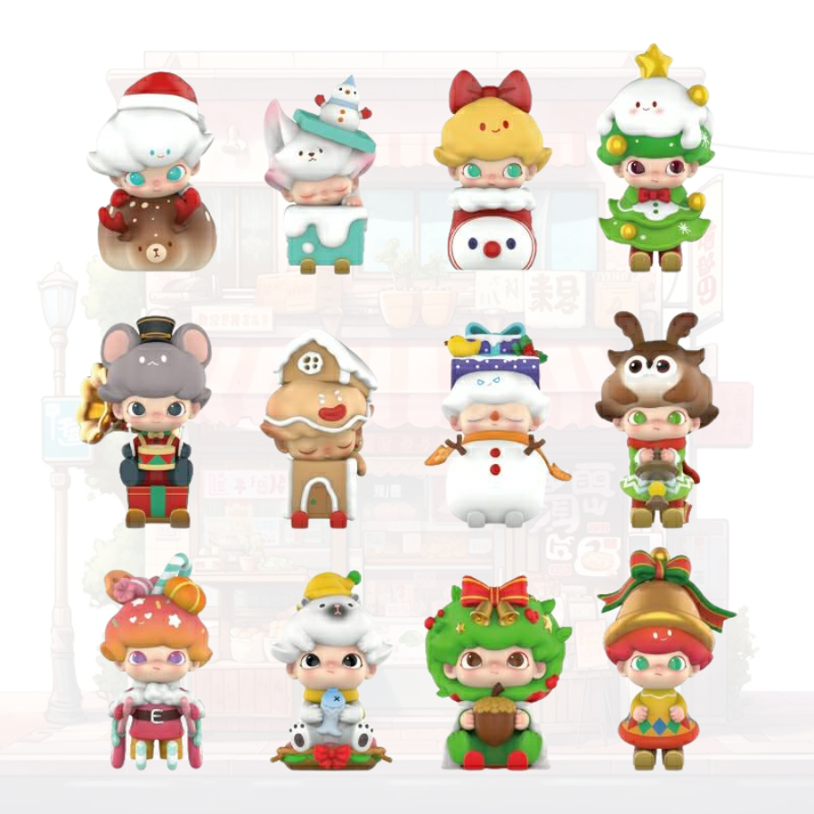 Set Hình Dán DIMOO CHRISTMAS 2020 Trang Trí Sách Sổ Tay Dễ Thương