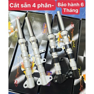 Phuộc phay thái cắt ty 4 phân gắn sirius 110 xe thắng đĩa lắp như zin