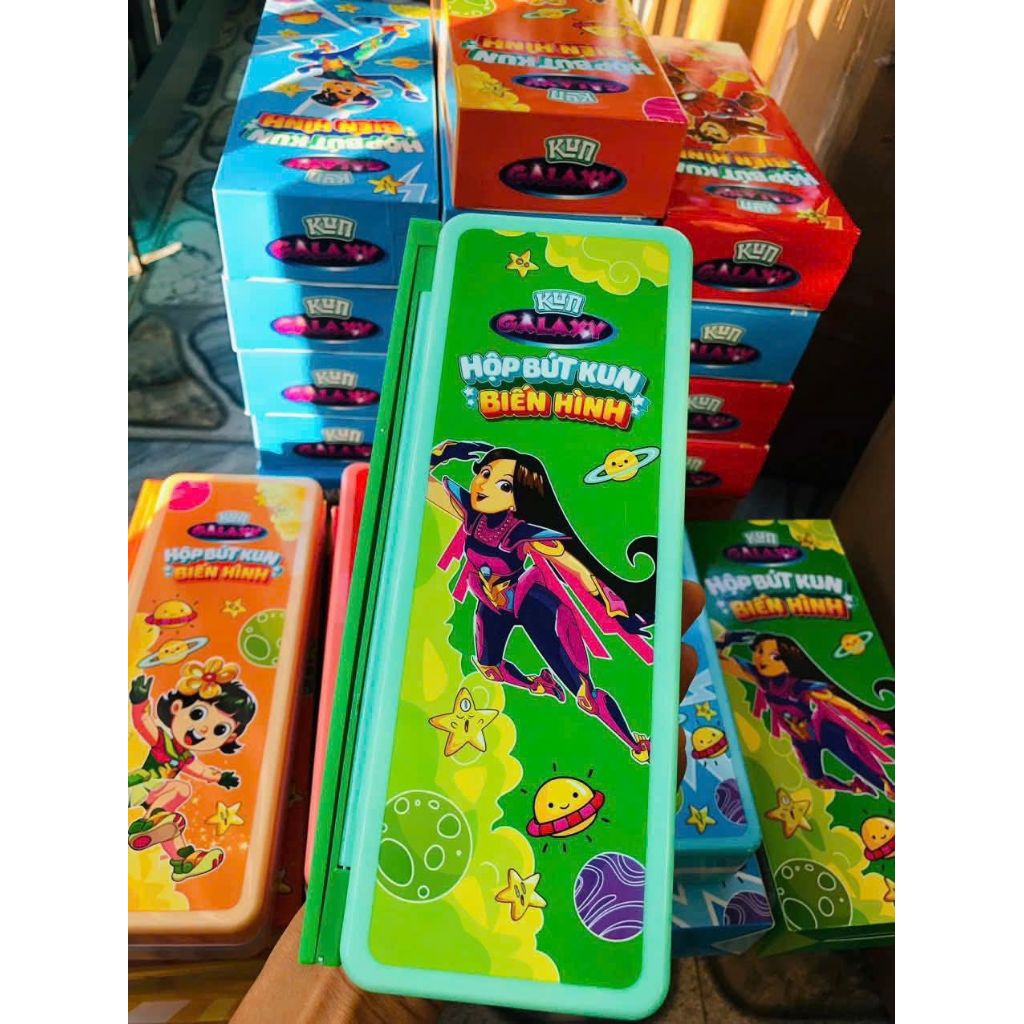 Hộp bút Kun biến hình