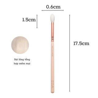 Cọ Trang Điểm Blend Và Nhấn Màu Mắt ZOEVA Rose Gold Crease Brush 228