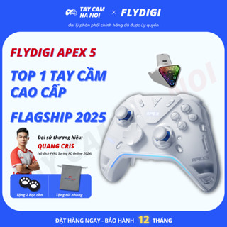 [BH 12 tháng] Flydigi APEX 5, tay cầm chơi game cao cấp, Trigger phản hồi lực, Màn hình, đèn Led
