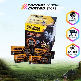 Gel Năng Lượng Honey Buddy E.Booster Hộp 20 Gói - Mật Ong Sữa Chúa Tự Nhiên, Tăng Sức Bền