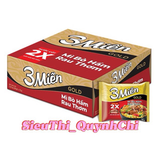  Mì 3 miền  gold bò hầm rau thơm 75g 
