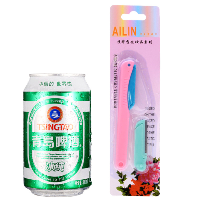 Bộ 2 cây dao cạo chân mày thẳng