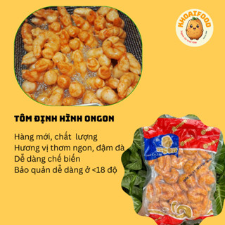 Chả tôm định hình ô ngon - làm cá viên chiên, thả lẩu, chiên, nướng đều ngon, tiện lợi