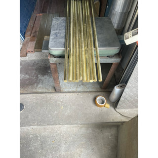 Đồng vàng cây đặc phi 25 ( đường kính 25mm ) chiều dài 50cm