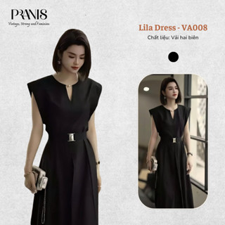 P'RANIS Váy thiết kế Lila Dress kèm đai belt sang trọng - VA008