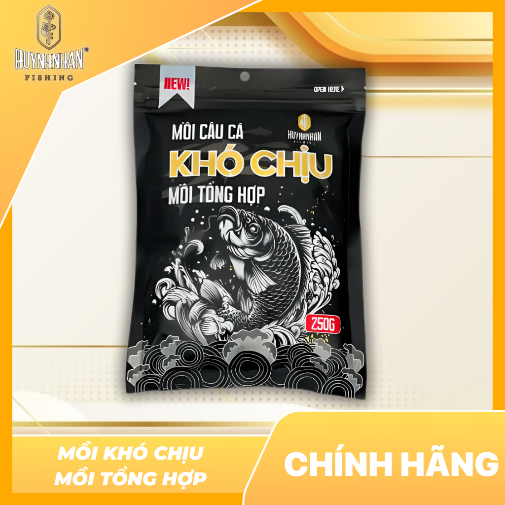  Mồi Câu Cá Tổng Hợp Khó Chịu ĐEN 250g - Chuyên Dùng Câu Cá Khó Ăn: Trôi Mè Rô Phi Diếc Chép 