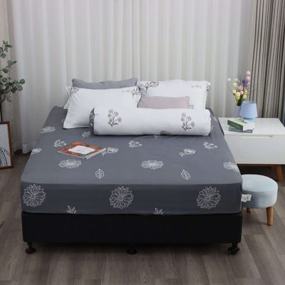 Bộ ga chun/ bộ ga giường drap giường K-Bedding by Everon chất vải Microfiber KMP (Không bao gồm chăn)