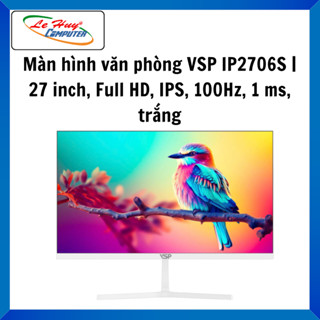 Màn Hình Văn Phòng VSP IP2706S | 27 inch, Full HD, IPS, 100Hz, 1 ms, ( White) - Hàng Chính Hãng