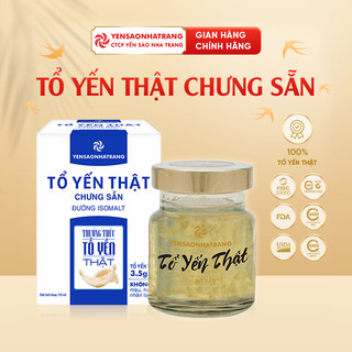  Tổ yến thật chưng sẵn - Đường Isomalt 3,5g | Hộp 1 - CTCP Yến Sào Nha Trang 