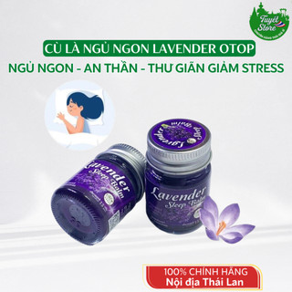   1 hủ  Dầu cù là ngủ ngon OTOP Lavender 15g Dầu xoa bóp massage giúp ngủ ngon thư giãn giảm stress 
