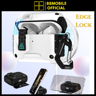 Vỏ Ốp AirPod EdgeLock Nam Châm Từ Tính, Chống Sốc, Giá Đỡ Điện Thoại dành cho tai nghe 4/Pro/Pro 2