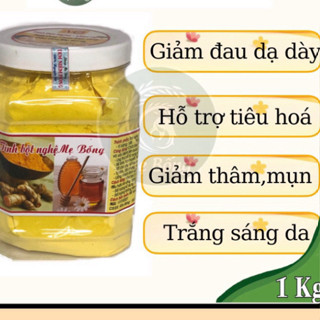 Tinh bột nghệ nguyên chất, tinh nghệ hỗ trợ tiêu hóa, làm đẹp da Mẹ Bống_1kg (cam kết hàng tốt)
