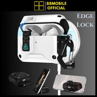 Vỏ Ốp Case AirPod EdgeLock Nam Châm Từ Tính, Chống Sốc, Giá Đỡ Điện Thoại dành cho tai nghe 4/Pro2